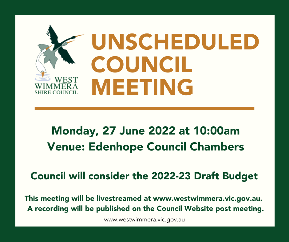 Unscheduled Council Meeting Advertisement.png