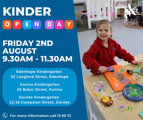 Kinder open day